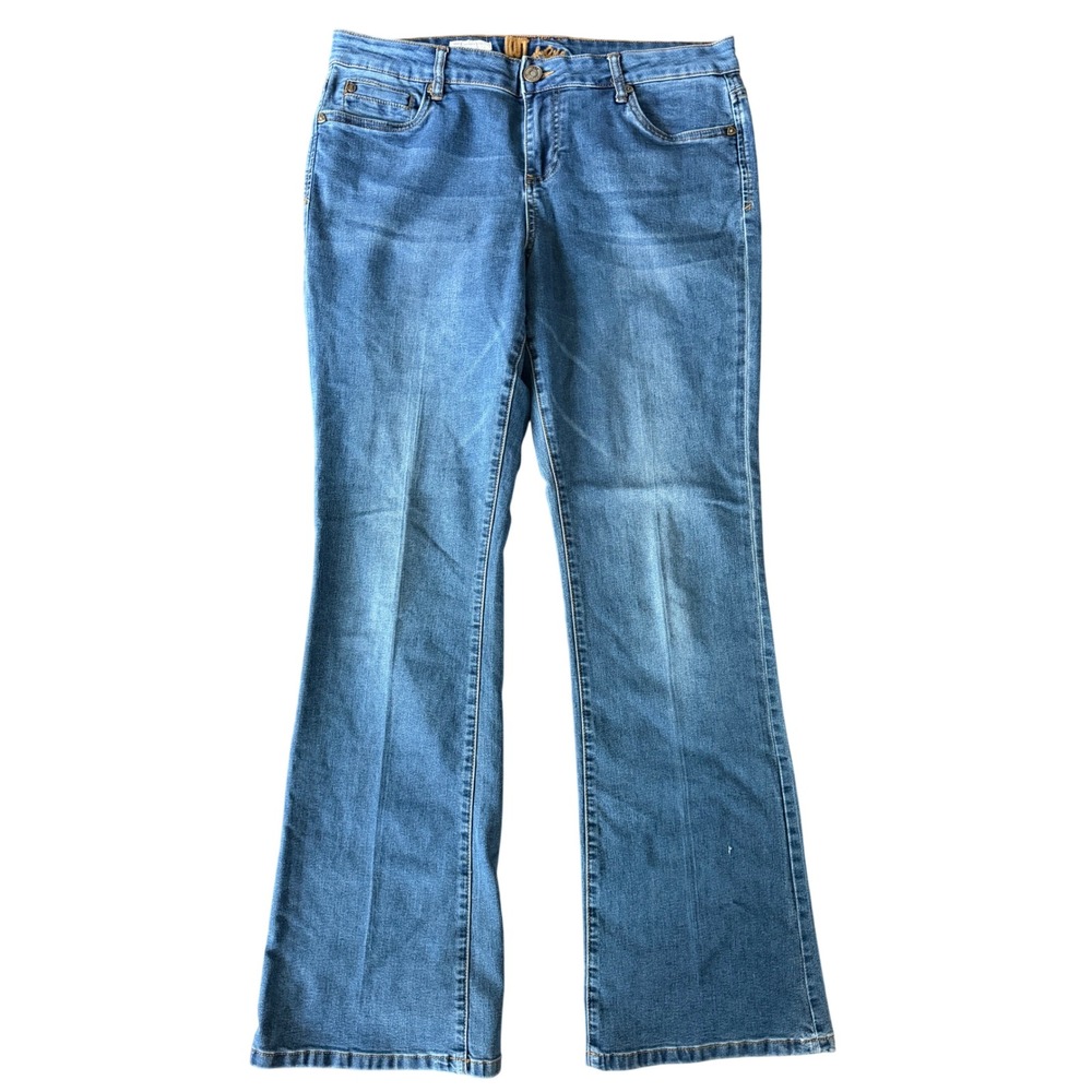 Kut From The Kloth Women's 14 Blue Meryl High Rise Bootcut Jeans | SKU 1120
